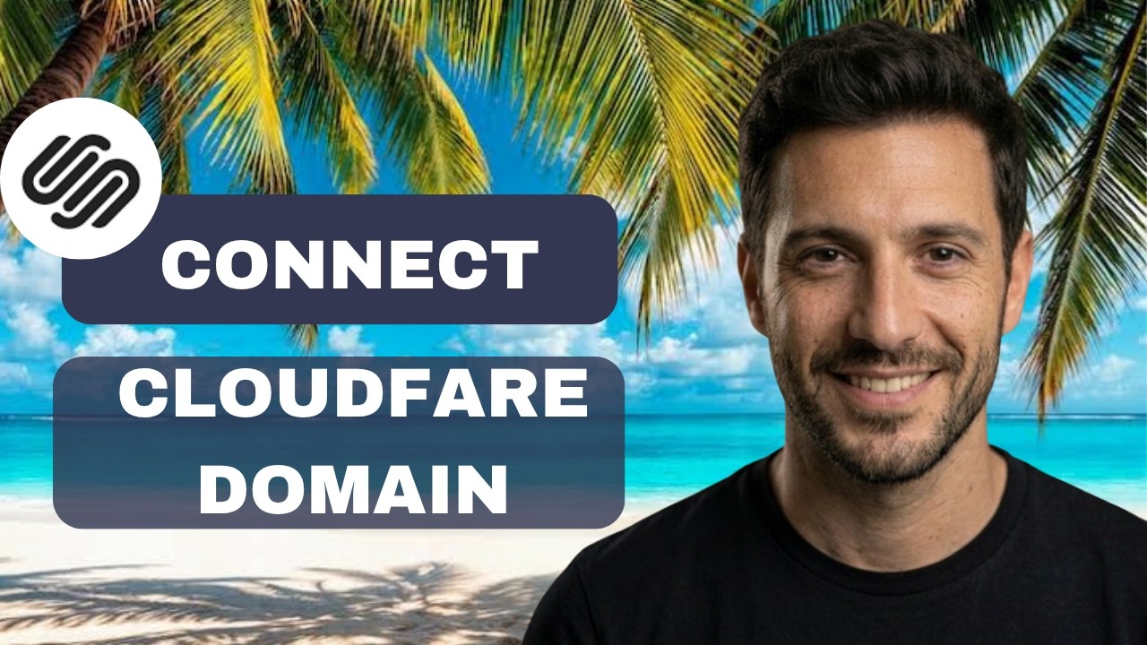 How to connect Cloudflare domain to Squarespace (full guide) - YouTube