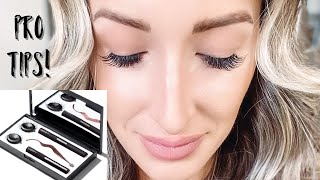 @Lashify  TUTORIAL | AT HOME LASH EXTENSIONS | 2 YEAR REVIEW! Kimberly Marie