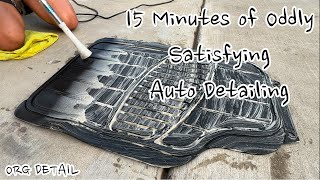 15 minutes of Oddly Satisfying Auto Detailing | ORG Detail