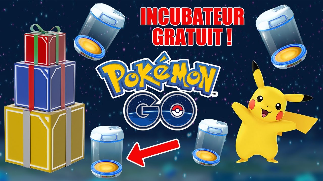 INCUBATEUR POKEMON GO GRATUIT !! Easter EGGS NOËL POKEMON GO ! YouTube