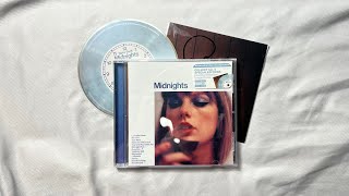 Taylor Swift | Midnights (Moonstone Blue Edition) (with Hand Signed Photo) | CD Unboxing