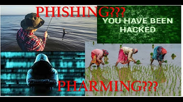 Pharming? Phishing? and Identity theft