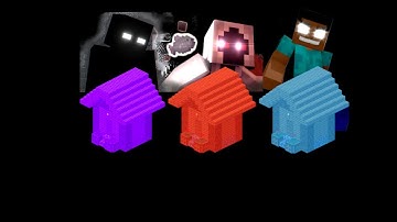 Minecraft PE: DO NOT CHOOSE THE WRONG HOUSE! (Entity 303, Null & Herobrine)