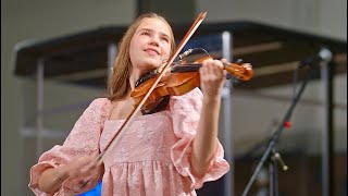 15 Year Old Karolina Protsenko - Uplifting Performance of &quot;In Christ Alone&quot;