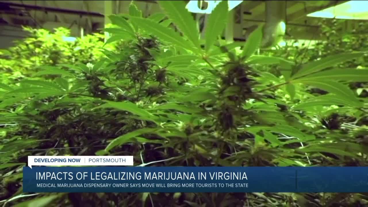 Virginia dispensary owner says allowing recreational marijuana use would boost tourism