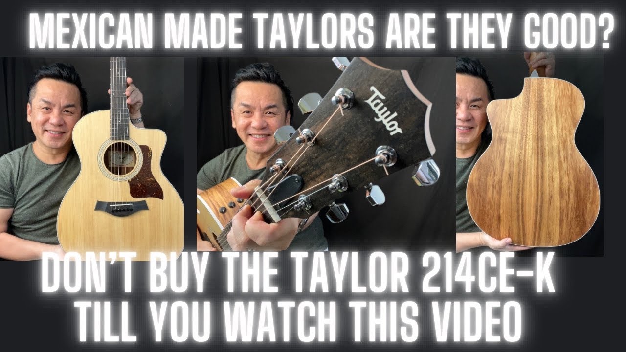 Taylor 214ce-K Koa Guitar Review 
