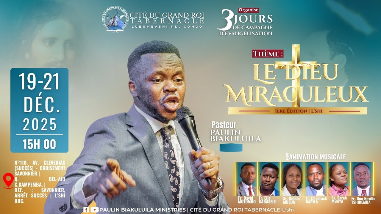 CITE DU GRAND ROI TABERNACLE / L'shi