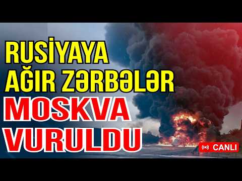 Ukraynadan ard-arda ağır ZƏRBƏLƏR - Moskva vuruldu
