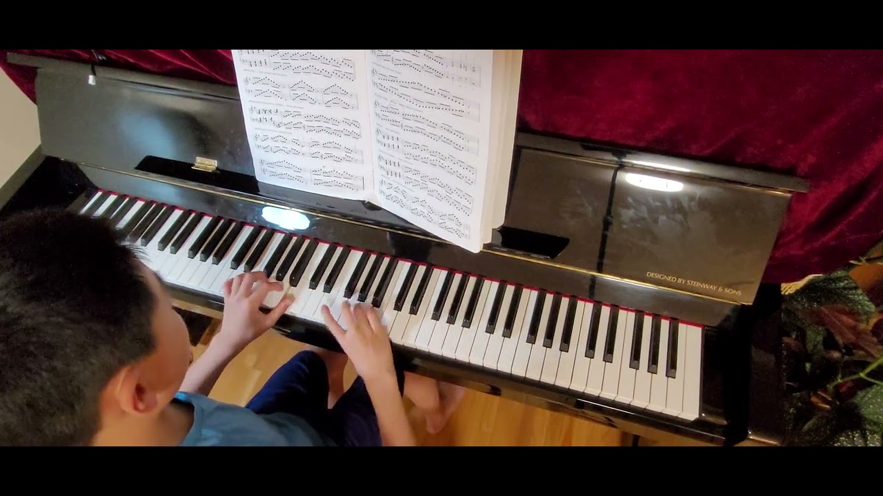 B minor melodic form