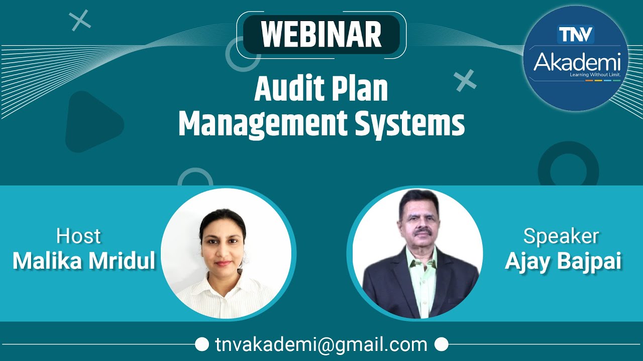 Webinar On Audit Plan Management Systems - YouTube