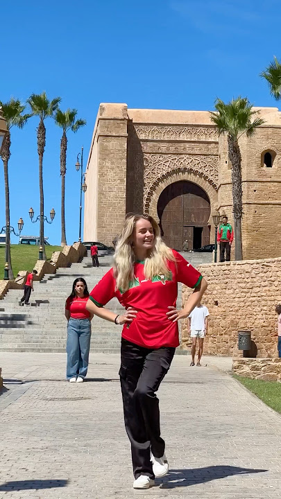 How many joined?🤯🇲🇦 #dance #morocco #travel