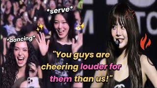 Eunchae got mad at Katseye for stealing the spotlight at Le Sserafim's concert 😂❤️ Eunchae got mad at Katseye for stealing the spotlight at Le Sserafim's concert 😂❤️