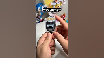 Esse Memory Card DESTRAVA qualquer PS2 😱 #Shorts