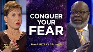 Joyce Meyer & T.D. Jakes: Don't Let Fear Keep You from Your Purpose! | Praise on TBN screenshot 1