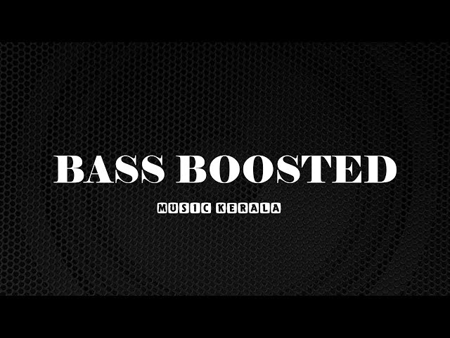 Nenjinile Nenjinile - BASS BOOSTED - Uyire - AR Rahman - MUSIC KERALA