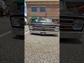 Slammed to perfection. This ’67 C10 rides low, looks mean, and breaks necks. #chevypickups #chevy