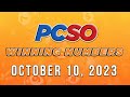 P49M Jackpot Ultra Lotto 6/58, 2D, 3D, 6D, Lotto 6/42 and Superlotto 6/49 | October 10, 2023