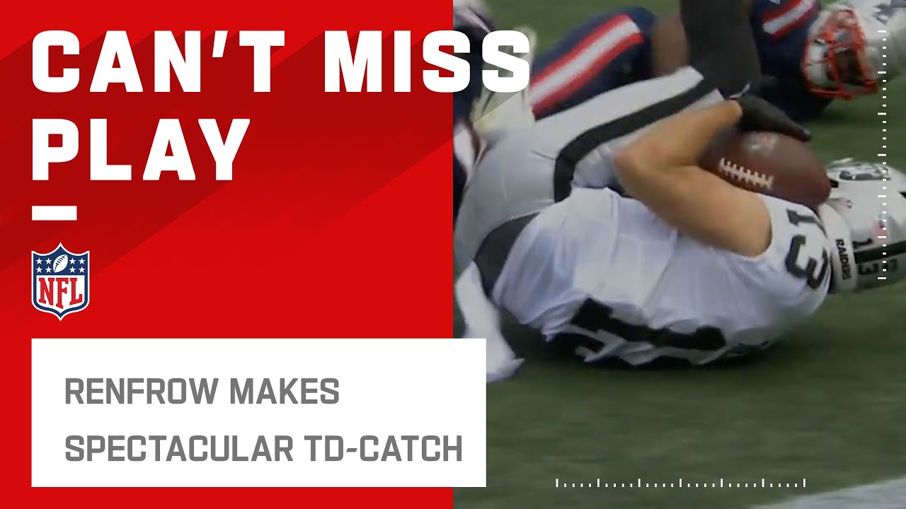 Hunter Renfrow Grabs Double-Coverage TD from Derek Carr!