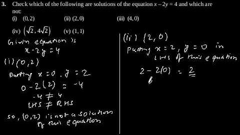 CBSE Class-9 Maths NCERT solution - Linear Equations In Two Variables - Exercise 4.2 - Problem 3