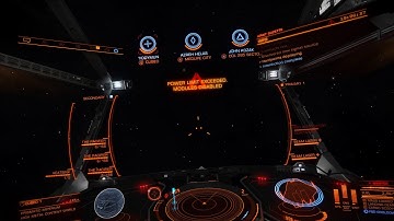 Elite Dangerous - CMDR Loverbull & Co. vs CMDR Scrotus (Interdiction Logging)