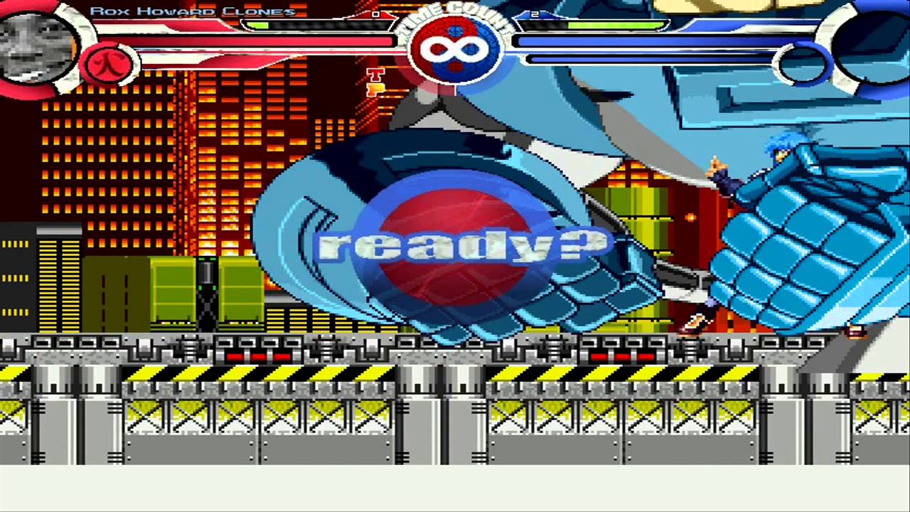 Fighting Mario & Dragon Claw vs Mr. Funny & Underdog + Rox Howard Clones MUGEN Survival!!!