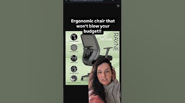 Are These COOLEST Armrests in an Ergonomic Chair?