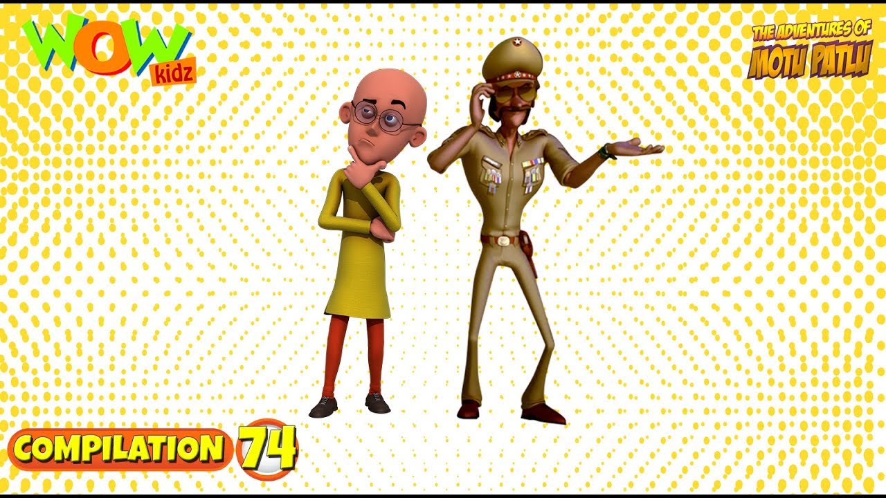 Motu Patlu - Non stop 3 episodes | 3D Animation for kids - #74