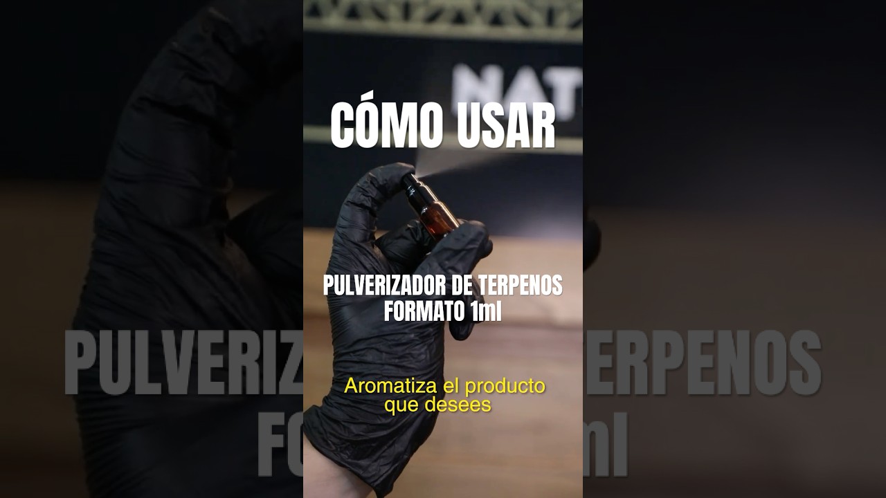 Cómo usar terpenos: Accesorio PULVERIZADOR