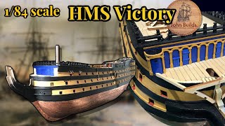 1/84 Scale Model - HMS Victory - 2020 Build Montage : Part 5