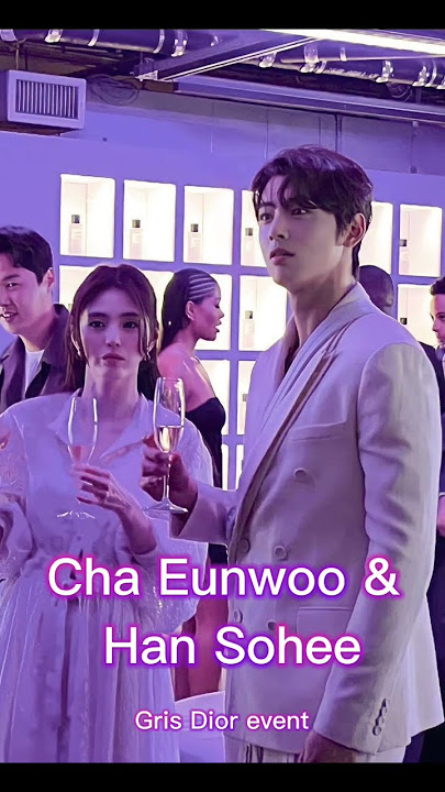 21metgala on X: Cha Eun-woo at the Gris Dior VIP Party.   / X