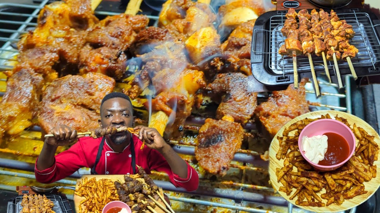 Удивительное барбекю Buruchette Igiti Как приготовить чипсы с барбекю Buruchette Igiti Простой и ...