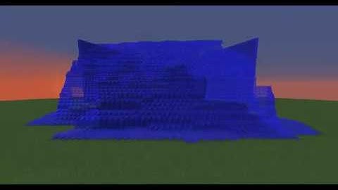 How to make a TSUNAMI in Minecraft (No commands, All versions)