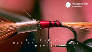 Red Spinner Devaux Method Dry Fly