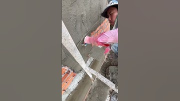 How Plasterer Works #Shorts #Trending #Viral #DIY #tutorial #techtech