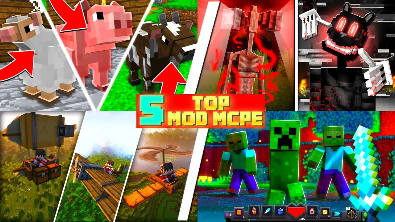 Top 5 best addons for minecraft pocket edition 1.21+ | mcpe addons | 1. ...