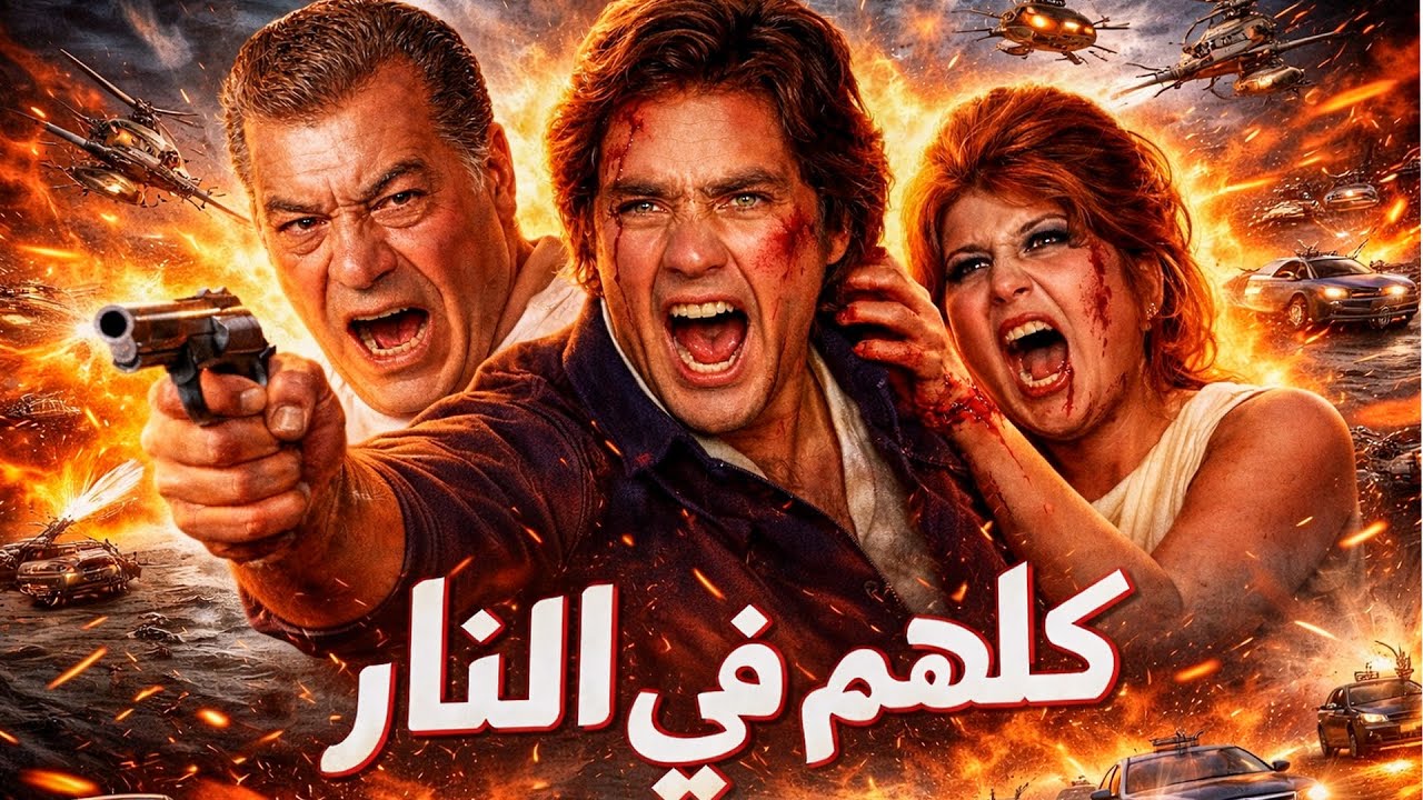 فيلم كلهم في النار | لما المرأة تدخل عالم الفساد التجارة بالنار | فريد شوقي - سهير رمزي - مصطفى فهمي