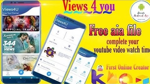 Views 4 View App AiA File Kodular New Aia File Make Your Own Android App From Kodular samar reza