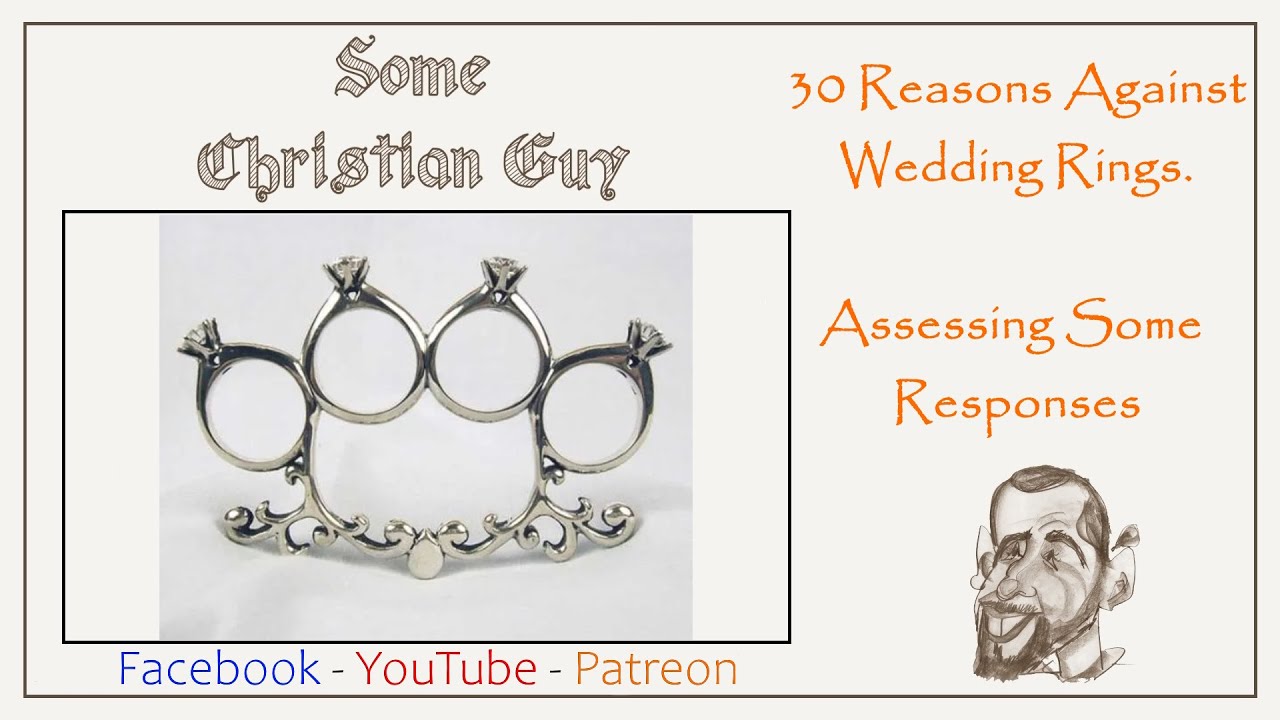 Answers assessed Why I don't wear wedding rings. YouTube