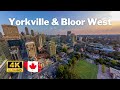 Toronto from Above: 4K Drone Views - Yorkville and Bloor St West 🚁🏙️