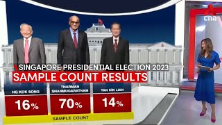 Singapore Presidential Election: Sample count results