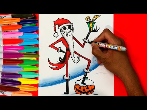 Видео como dibujar a santa claus paso a paso