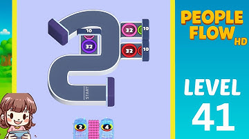 People Flow Level 41 Solution Walkthrough