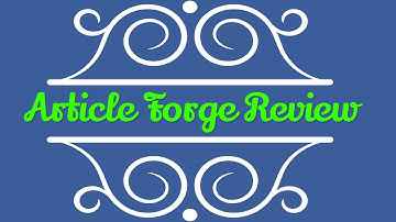 Article Forge Review - Smart Instant Article Writing Generator