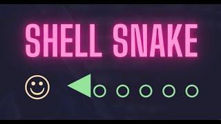Shell Snake - A portable game of snake in the terminal screenshot 2