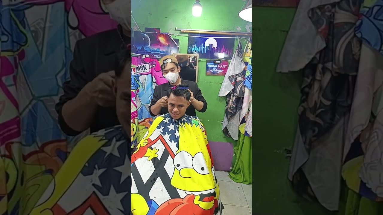 Pangkas Rambut Al-Hirsyun ✂️ Barbershop 24 Jam Batu Ceper | Depan PT Cussons