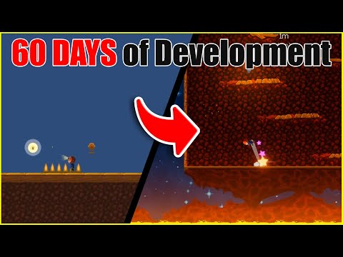 60 DAYS of Game Development in Under 3 Minutes!