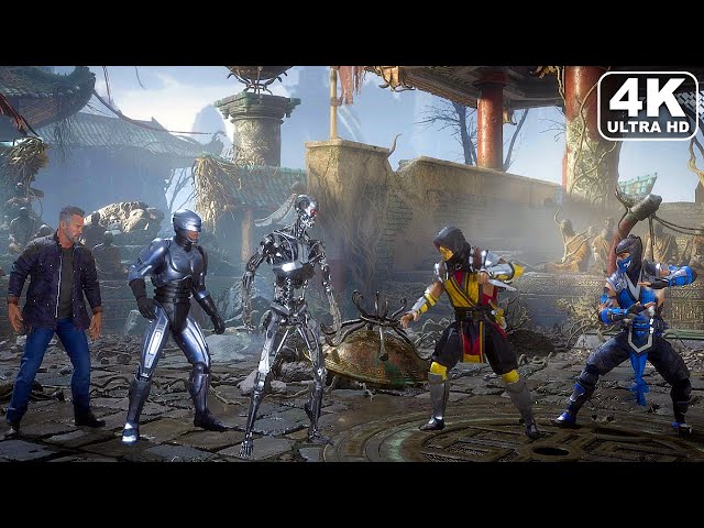 Mortal Kombat 11 Avalanche Sub Zero Skin Gameplay MK11 XBOX SERIES X 4K  60FPS 