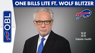 Wolf Blitzer Talks His Bills Fandom | Buffalo Bills | One Bills Lite Net Worth