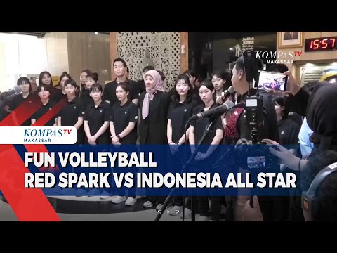 Fun Volleyball Red Spark Vs Indonesia All Star