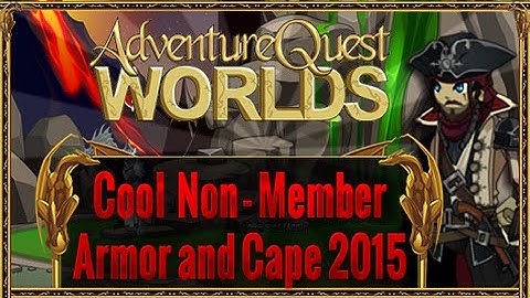 =AQW= How To Get Cool Non - Member Armor and Cape 2015